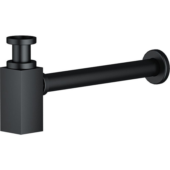Сифон для умывальника Timo 959/03L, чёрный - фото 