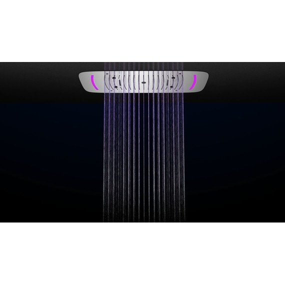 Душевая система для душа с термостатом Timo Saona SX-2319/18SM, чёрное золото - фото 4