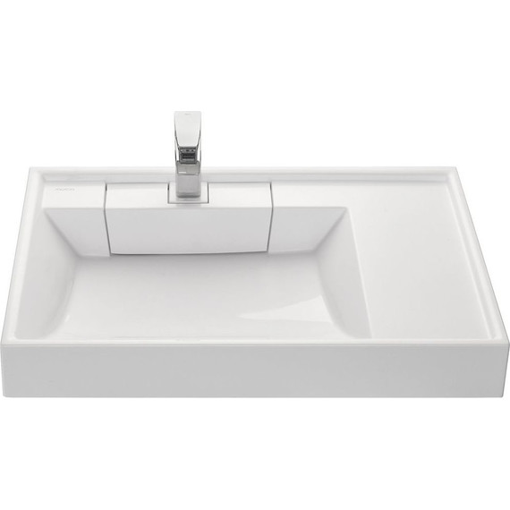 Тумба напольная с раковиной-столешницей Акватон Лондри 80 см 1A2671K2LH0C0, дуб сантана/белый - фото 8