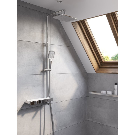 Душевая стойка с термостатом Cersanit Vivo 64529 - фото 10