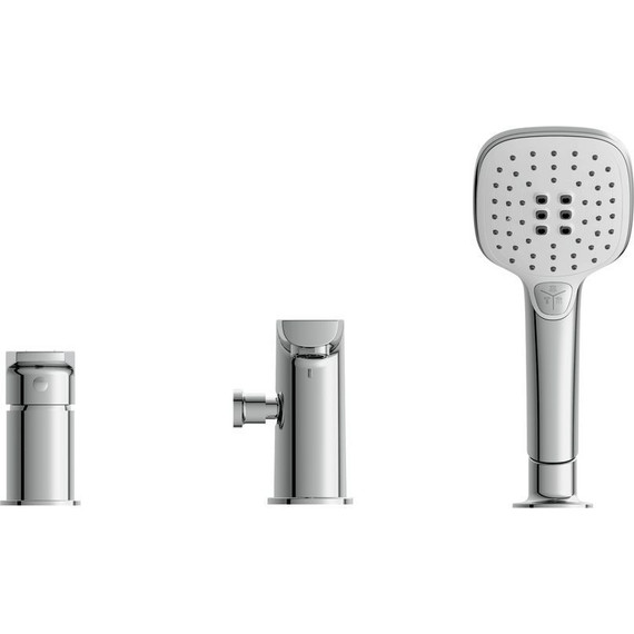 Смеситель для ванны Cersanit Moduo 64100 - фото 6