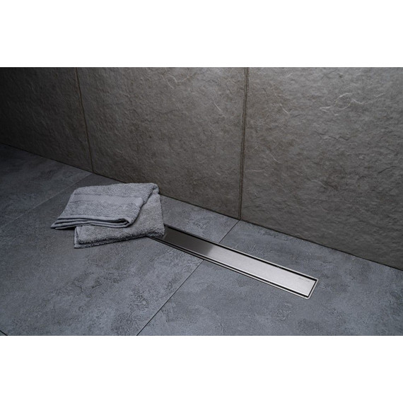 Трап Pestan (BETTOSERB) Betto Line 75 см 13702511, матовый хром (под плитку), Цвет производителя: хром матовый, Размер трапа: 750 - фото 4