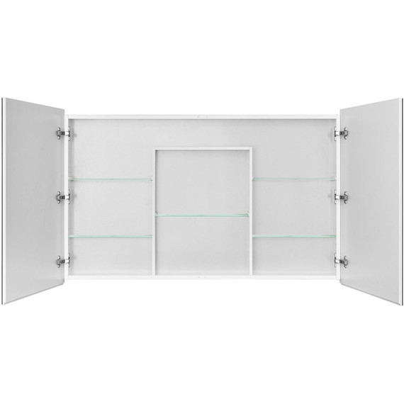 Зеркало-шкаф Акватон Лондри 120 см 1A267402LH010 - фото 4