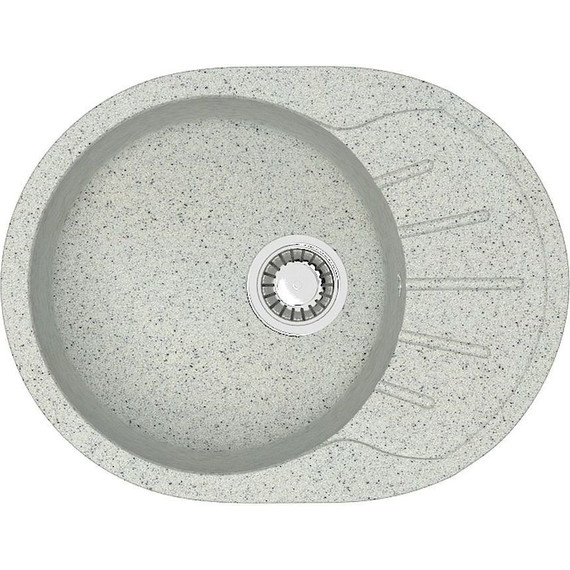 Кухонная мойка Azario Light CS00079923, светло-серый, Цвет производителя: светло-серый - фото 