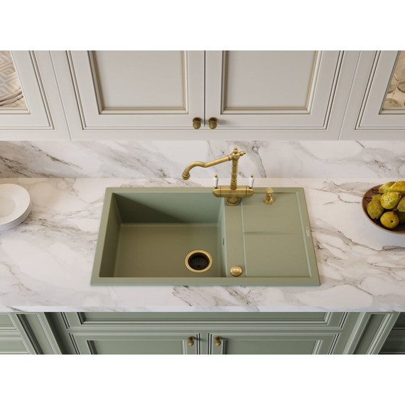 Кухонная мойка Omoikiri Sumi 86A WG 4997107, wind green, Цвет производителя: wind green - фото 2