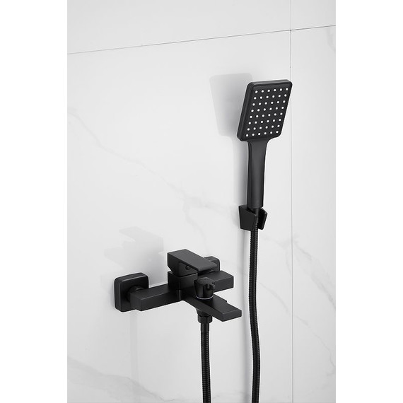 Смеситель для ванны Belz B60613-7, чёрный, Цвет производителя: чёрный - фото 2