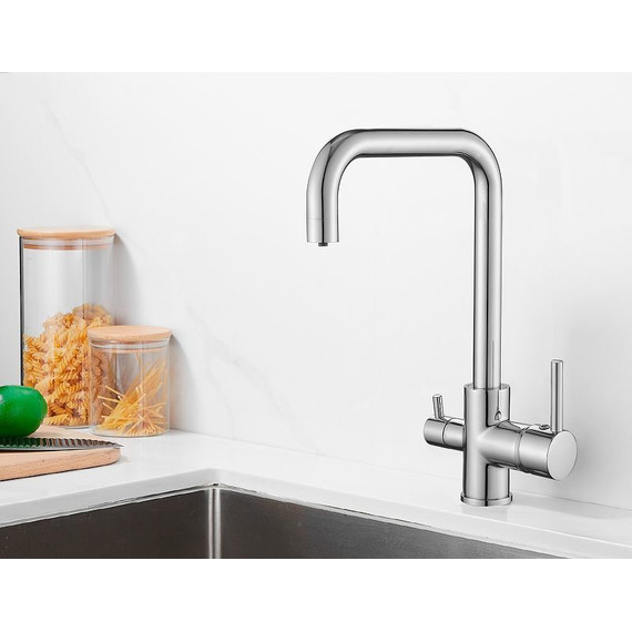 Смеситель для кухни Belz B76802, Цвет производителя: хром - фото 2