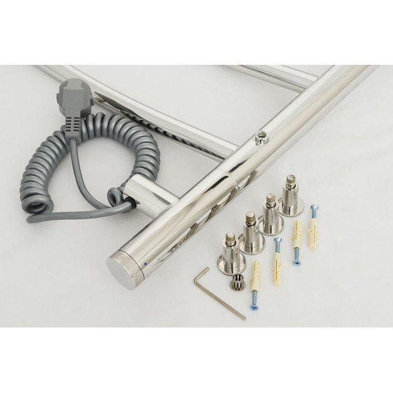 Полотенцесушитель электрический Сунержа Галант 3.0 П9 1200x500 мм 00-5800-1250 L - фото 8