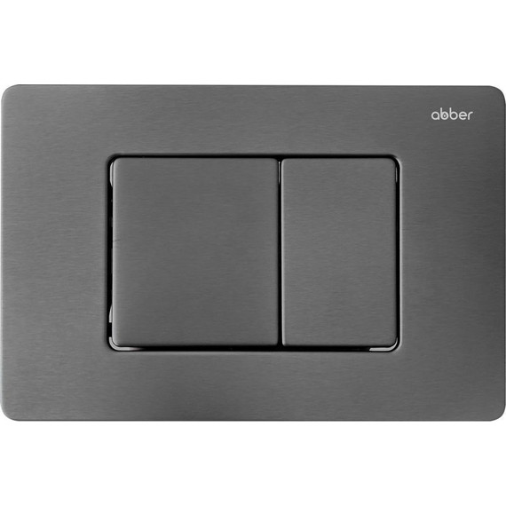 Кнопка смыва Abber AC0120NG, никель - фото 