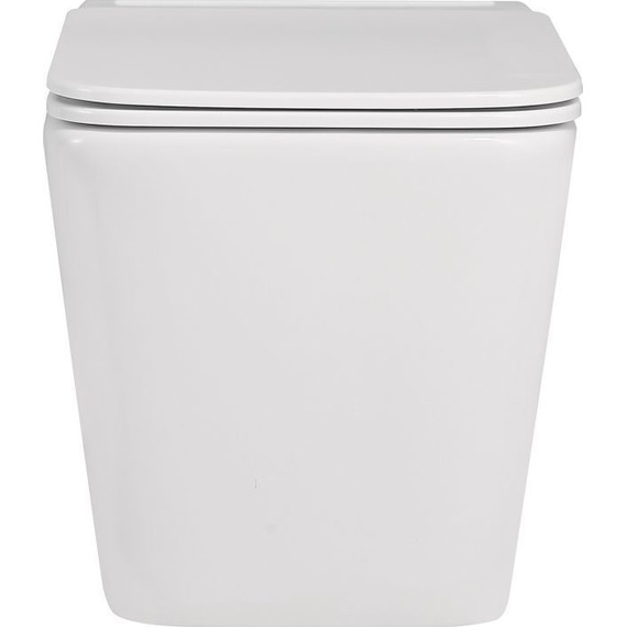 Унитаз подвесной безободковый импульсный Abber Rechteck AC1202P с крышкой микролифт - фото 5