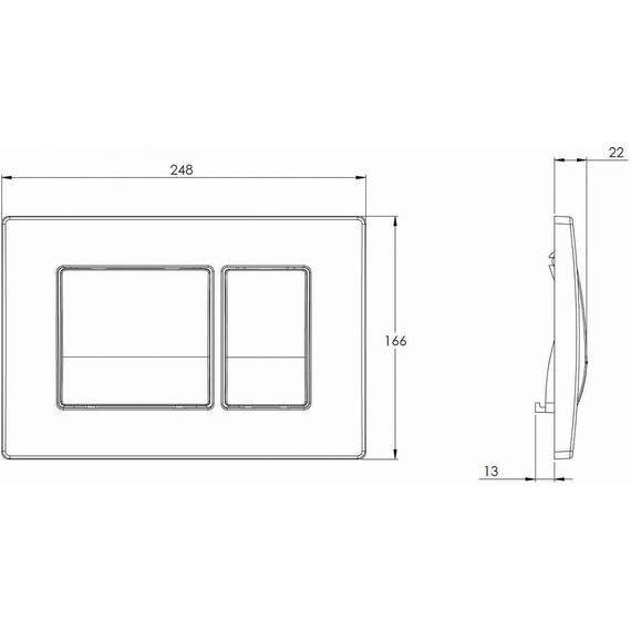Инсталляция с подвесным безободковым унитазом Azario Geno AZ-8010-1000+AZ-8200-0031+AZ-2196D - фото 10