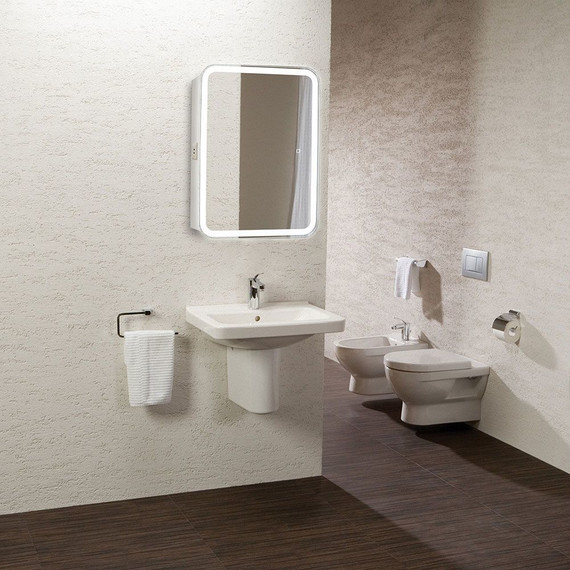 Зеркало-шкаф Azario Фиджи flip Led 60 см LED-00002472 - фото 3