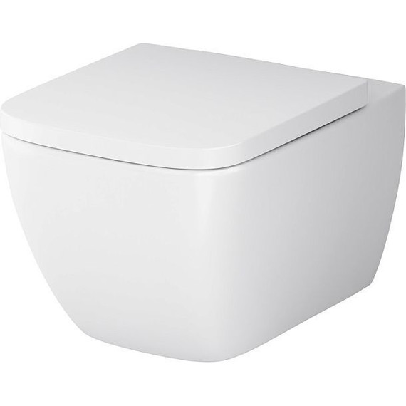 Унитаз подвесной безободковый Am.Pm Gem C901701SC с сиденьем микролифт - фото 2