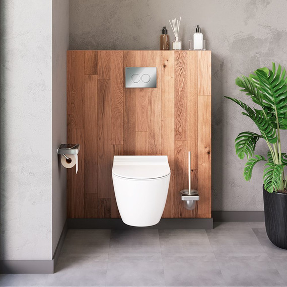 Унитаз подвесной безободковый Damixa Apollo DX22C1700SC с крышкой микролифт - фото 3