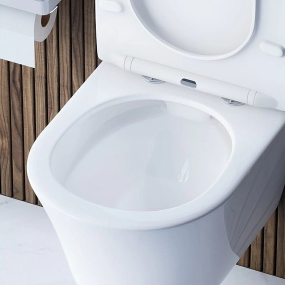 Унитаз подвесной безободковый Damixa Skyline DX35C1700SC с крышкой микролифт - фото 5