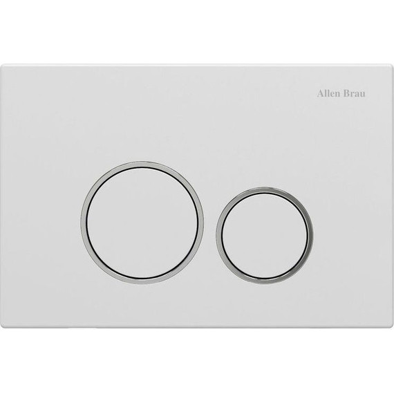 Кнопка смыва Allen Brau Priority 9.20001.20, белый - фото 