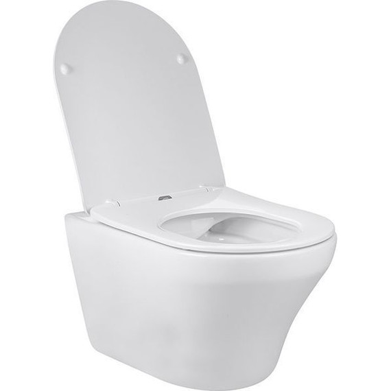 Унитаз подвесной безободковый Vincea Edge-M VT1-37 с крышкой микролифт - фото 4