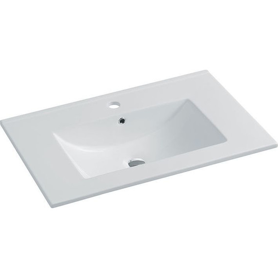 Тумба подвесная с раковиной Vincea Mia 70 см VMC-2MC700VO, дуб винтаж - фото 4