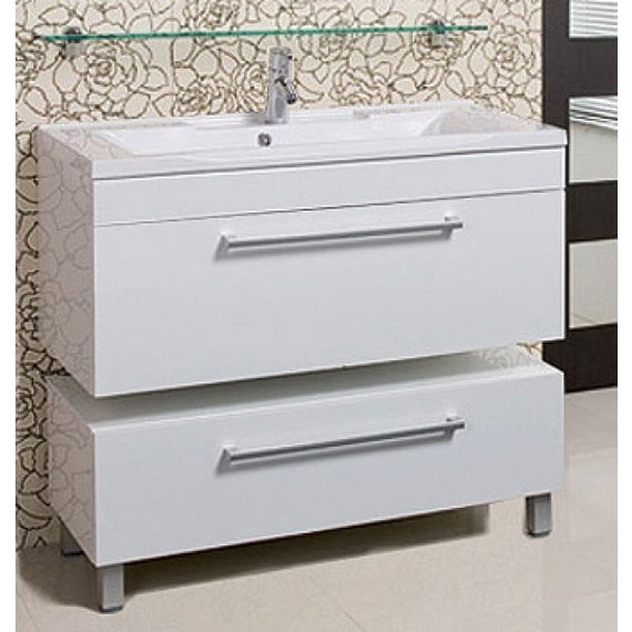 Комод с ящиком Акватон Мадрид М 100 см 1A127903MA010 - фото 3