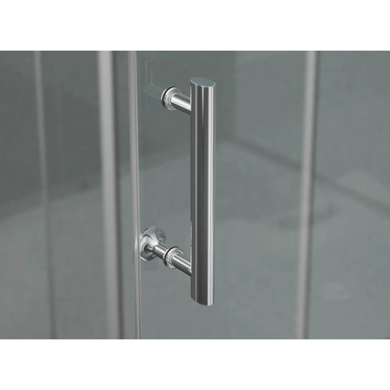 Душевое ограждение Ambassador Kingston 90x90 см 14011104, хром/прозрачное - фото 4