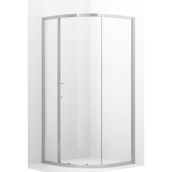 Душевое ограждение Ambassador Kingston 100x100 см 14011113, хром/прозрачное - фото 