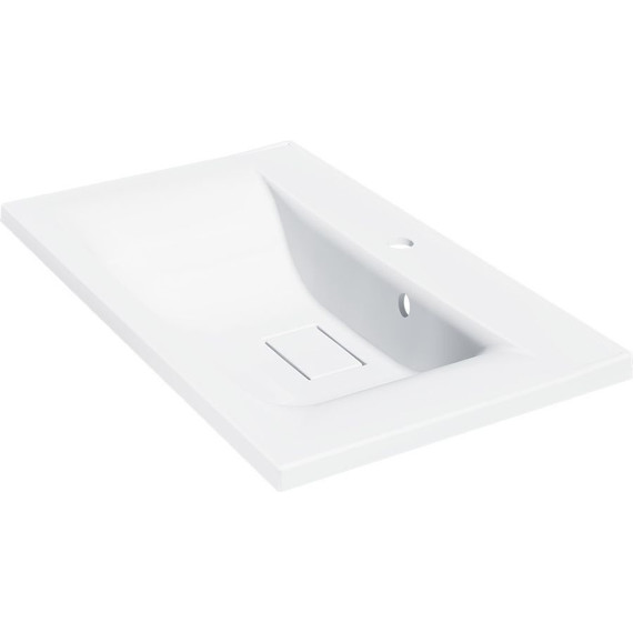 Тумба подвесная с раковиной Vincea Mia 75 см VMC-2MA750BT (раковина белая VCB-3M750W), бетон - фото 7