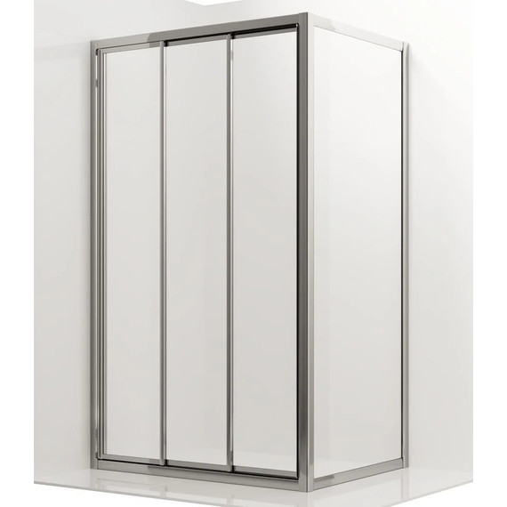 Душевое ограждение Ambassador Forsa 120x100 см 17021103NX-100NX, хром/прозрачное - фото 