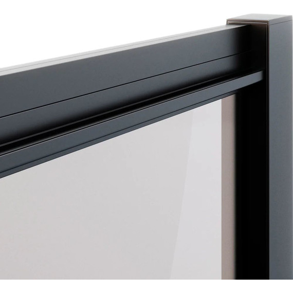 Душевое ограждение Ambassador Forsa 150x80 см 17021221AB-80AB, чёрный/прозрачное - фото 4