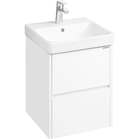 Тумба подвесная с раковиной Акватон Сканди 45 см 1A251601SD010 - фото 