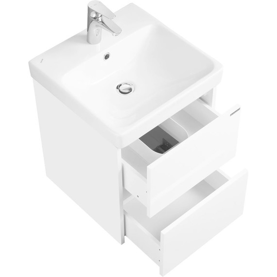 Тумба подвесная с раковиной Акватон Сканди 45 см 1A251601SD010 - фото 4