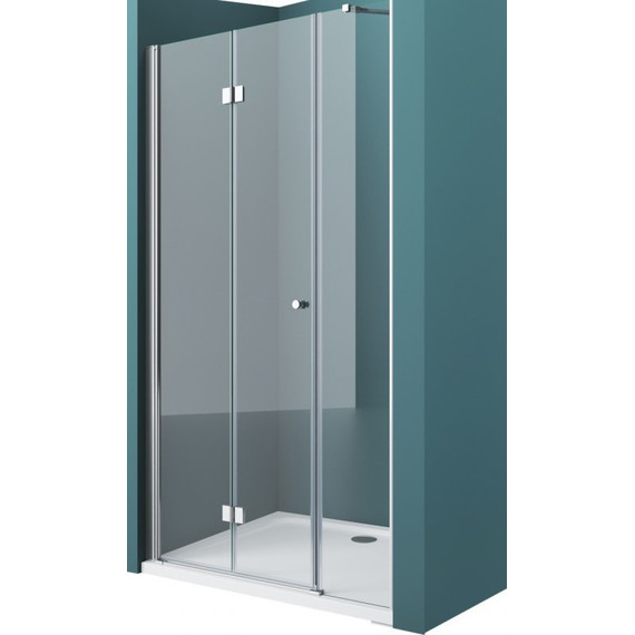 Душевая дверь BelBagno 160 см ALBANO-BS-13-80+80-C-Cr, хром/прозрачное - фото 2