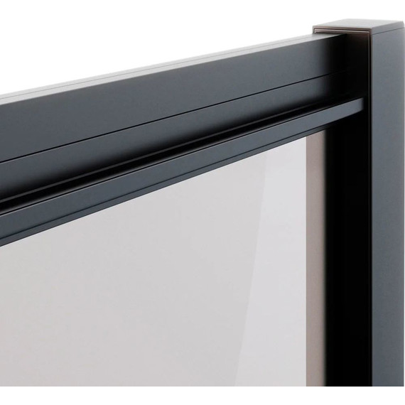 Душевое ограждение Ambassador Forsa 120x90 см 17022218ABB-90ABB, чёрный/тонированное - фото 4