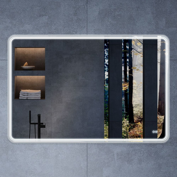 Зеркало Vincea Led 120 см VLM-3MA120-2 - фото 