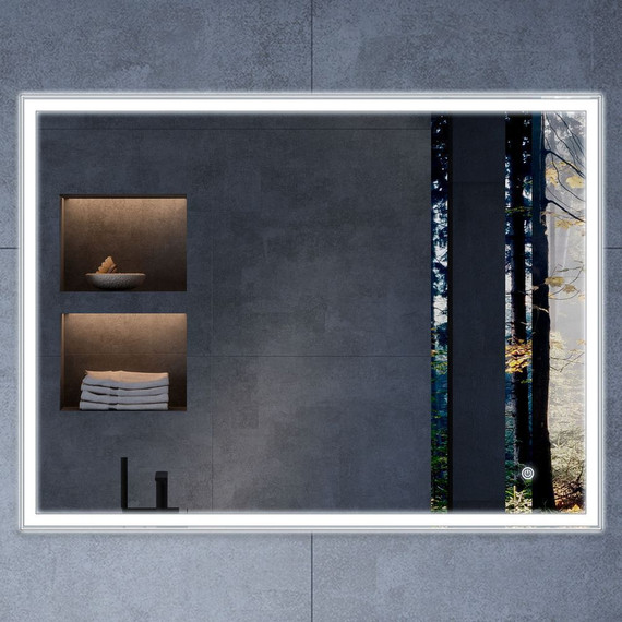 Зеркало Vincea Led 90 см VLM-3VN900 - фото 