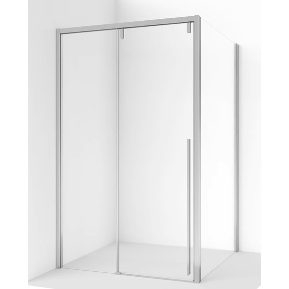 Душевое ограждение Ambassador Intense 140x110 см 110021103IX-110IX (стекло 8 мм) хром/прозрачное - фото 