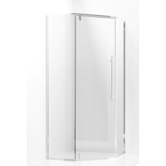 Душевое ограждение Ambassador Ritz 90x90 см 112011102 (стекло 8 мм) хром/прозрачное - фото 