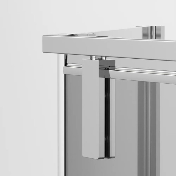 Душевое ограждение Ambassador Ritz 90x90 см 112011102 (стекло 8 мм) хром/прозрачное - фото 6