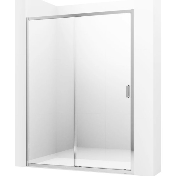 Душевая дверь Ambassador Forsa 130 см 17021119AX, хром/прозрачное - фото 