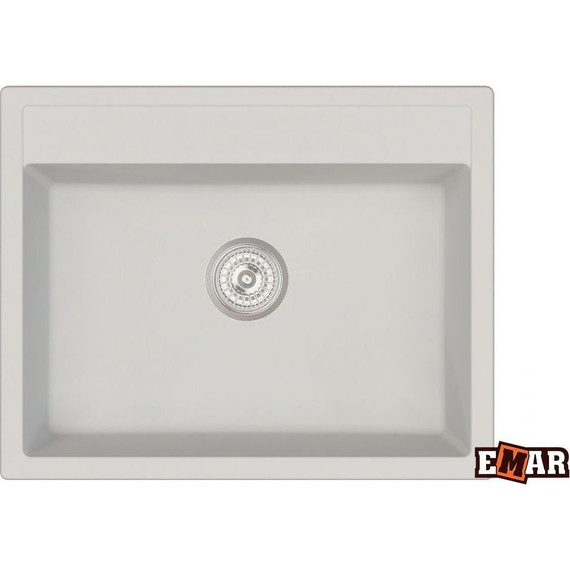 Кухонная мойка Emar EMQ-1640.Q, агат, Цвет производителя: агат - фото 