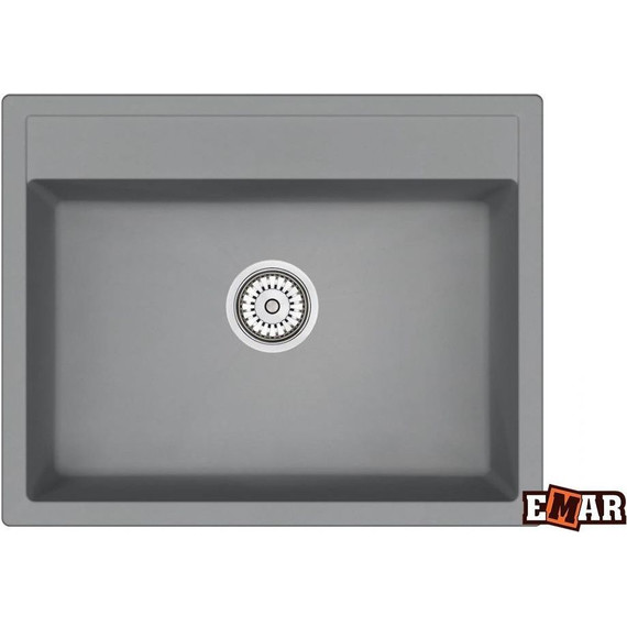 Кухонная мойка Emar EMQ-1640.Q, алмаз, Цвет производителя: алмаз - фото 