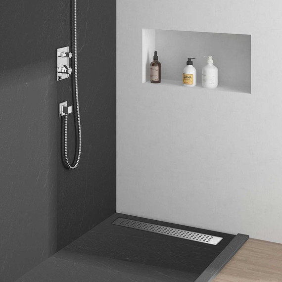 Трап Vincea Say Optima Piticare 60 см SAY.601.60.P.PITI, хром - фото 2