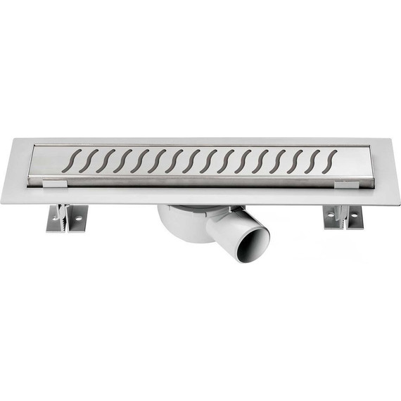 Трап Vincea Say Optima Bukle 80 см SAY.601.80.P.BUK, хром - фото 