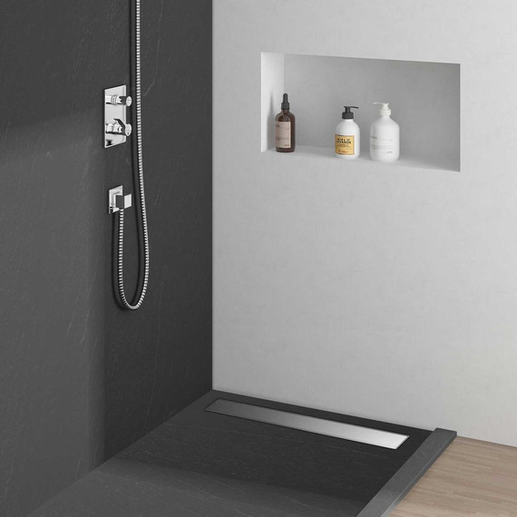 Трап Vincea Say Optima Duz 60 см SAY.601.60.P.DUZ, хром - фото 2