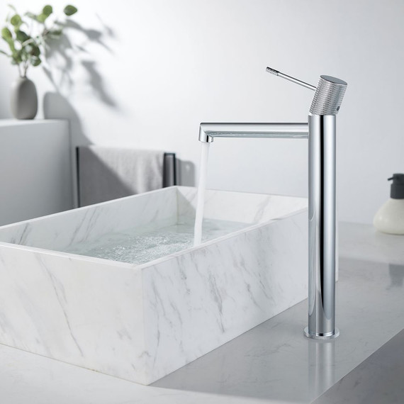 Смеситель для раковины высокий Vincea Desire VBF-1D2CH - фото 3