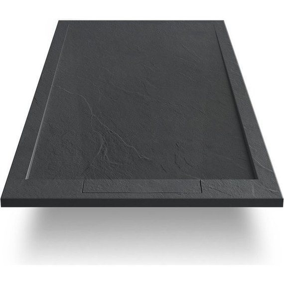 Поддон каменный Vincea 120х90 см VST-4SRL9012A, антрацит - фото 3