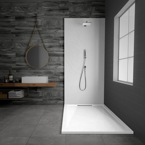 Поддон каменный Vincea 120х90 см VST-4SRL9012W, белый матовый - фото 2