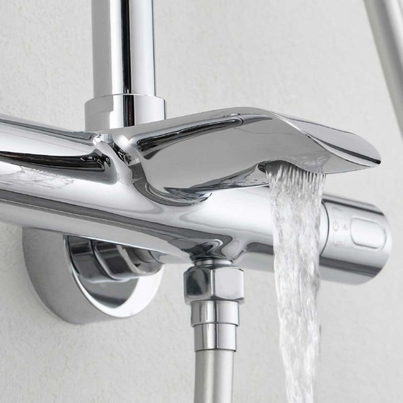 Душевая стойка с термостатом Vincea Esse VSFS-1E1TCH - фото 4