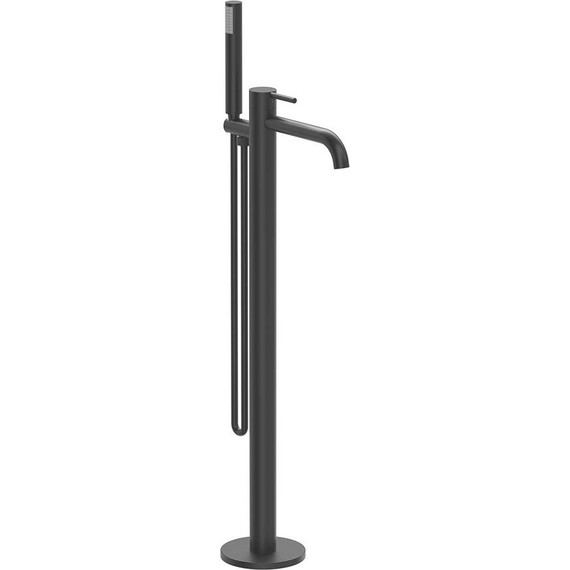 Смеситель для ванны Vincea Desire VTF-1DMB, черный матовый - фото 