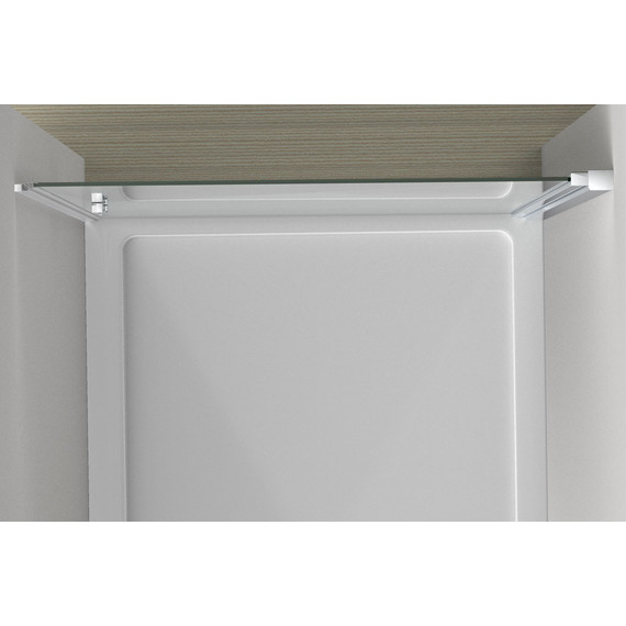 Душевая дверь Vincea Alpha 65 см VDP-3AL650MT, хром/текстурное - фото 3