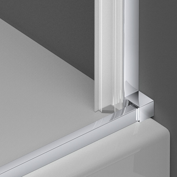 Душевая дверь Vincea Alpha 60 см VDP-3AL600CL, хром/прозрачное - фото 4